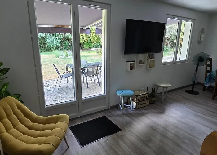 Gæstehus Accesible Countryside Retreat With Private Garden And Modern Facilities